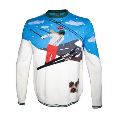 FORST Sweater ski retro - size L