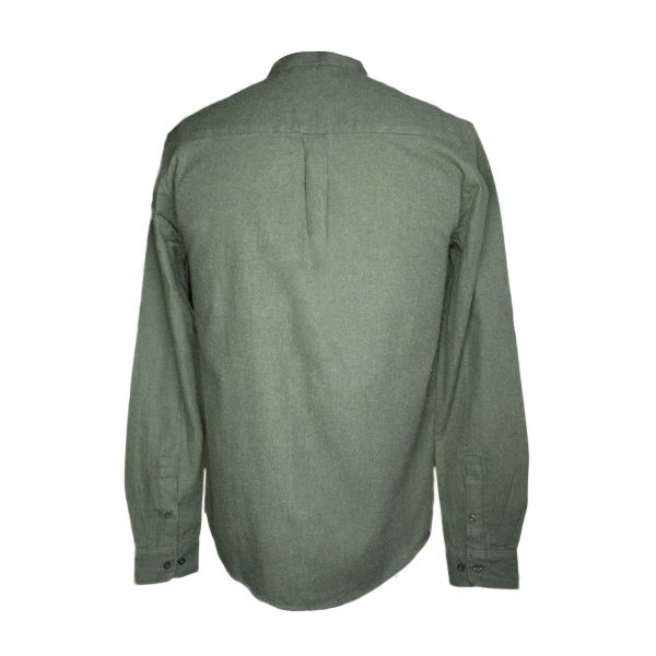 FORST Shirt green-cotton flannel coll.coreano