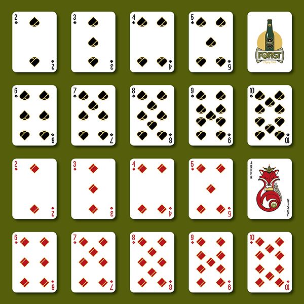 Carte da gioco FORST Poker