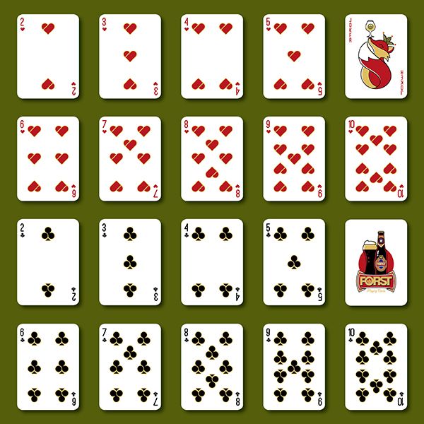Carte da gioco FORST Poker