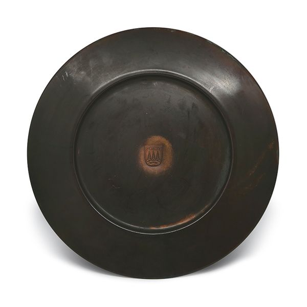 Piatto posto FORST in rame 35 cm
