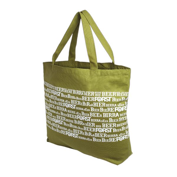 Borsa in tela verde FORST