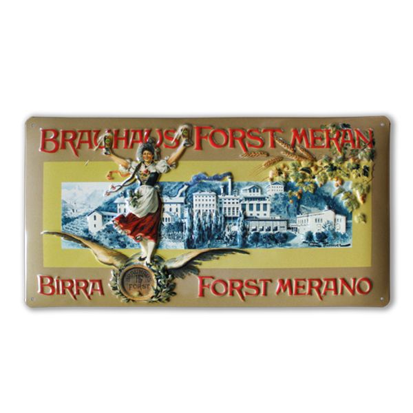 FORST metal sign 