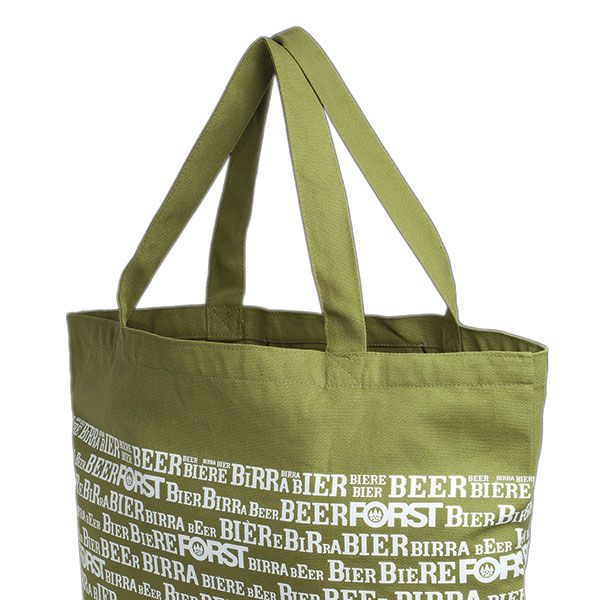 Borsa in tela verde FORST