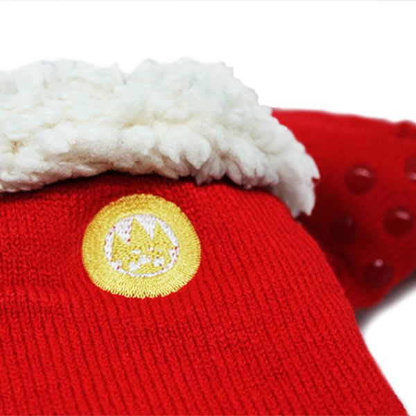 Calzini di Natale in rosso