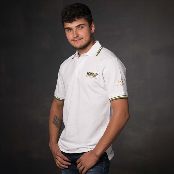 FORST Polo Uomo bianco