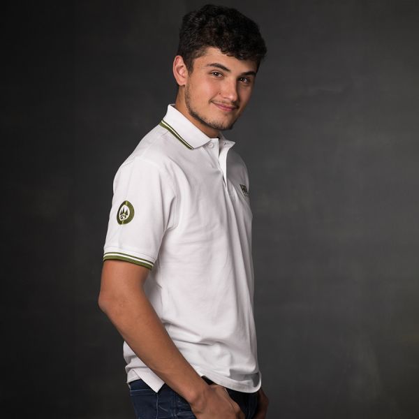 FORST Polo Uomo bianco