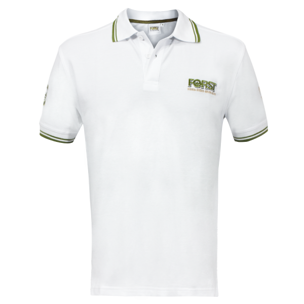 FORST Polo Uomo bianco