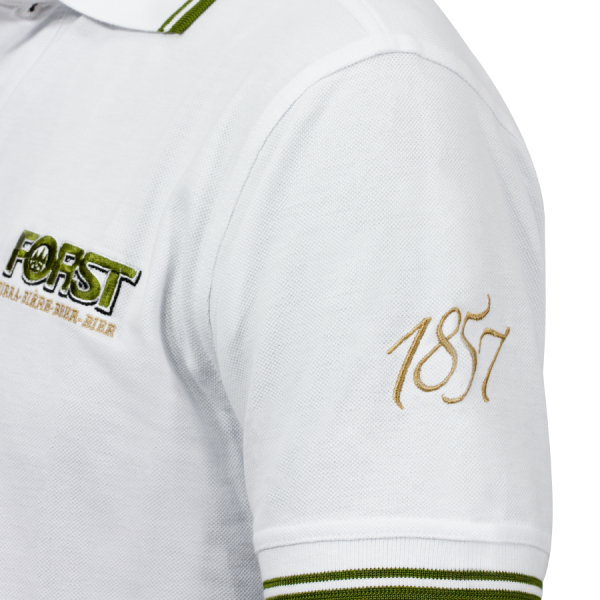 FORST Polo Uomo bianco
