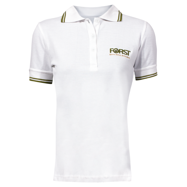 Polo bianca FORST da donna