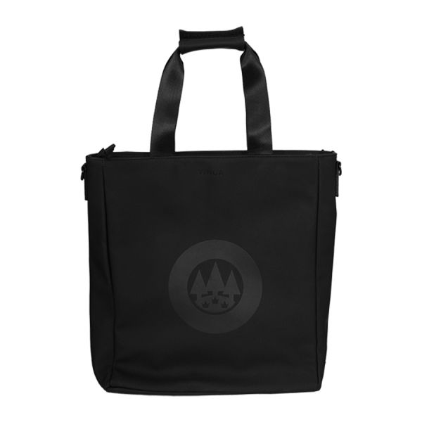 Black nubuck bag with Forst logo