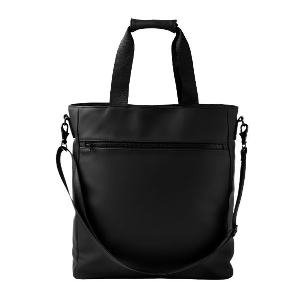 Black nubuck bag with Forst logo
