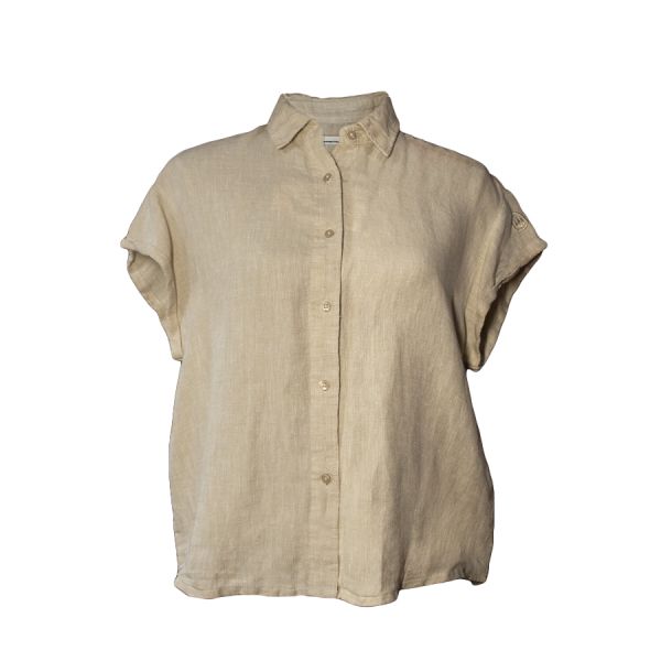 FORST Leinenbluse Damen beige