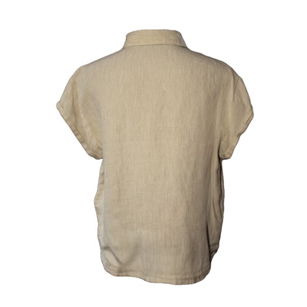 FORST Leinenbluse Damen beige