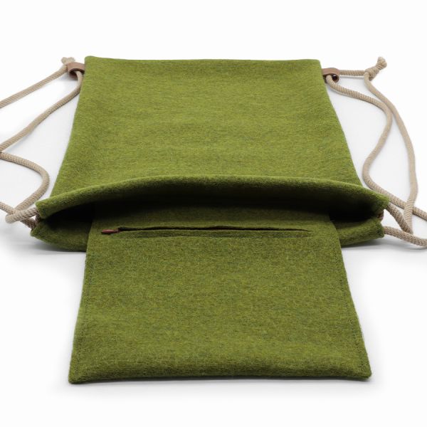 FORST sacca con patch grande - colore verde alpino