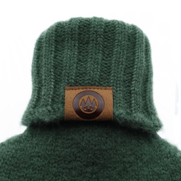 FORST borsa dell'acqua calda con patch-verde oliva