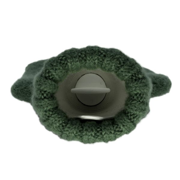 FORST borsa dell'acqua calda con patch-verde oliva