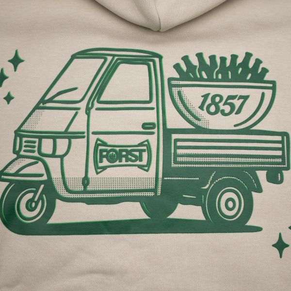 FORST Hoodie APE 1857 - color sand