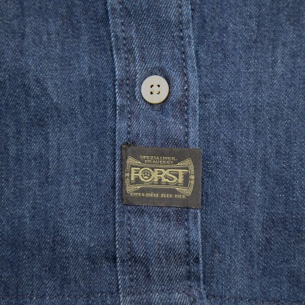 FORST Denim Shirt Woman - Dark blue denim