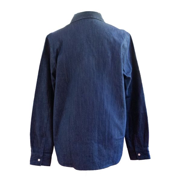 FORST Denim Shirt Woman - Dark blue denim