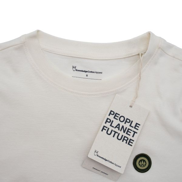 FORST Pima T-Shirt 100% Organic Cotton-Egret