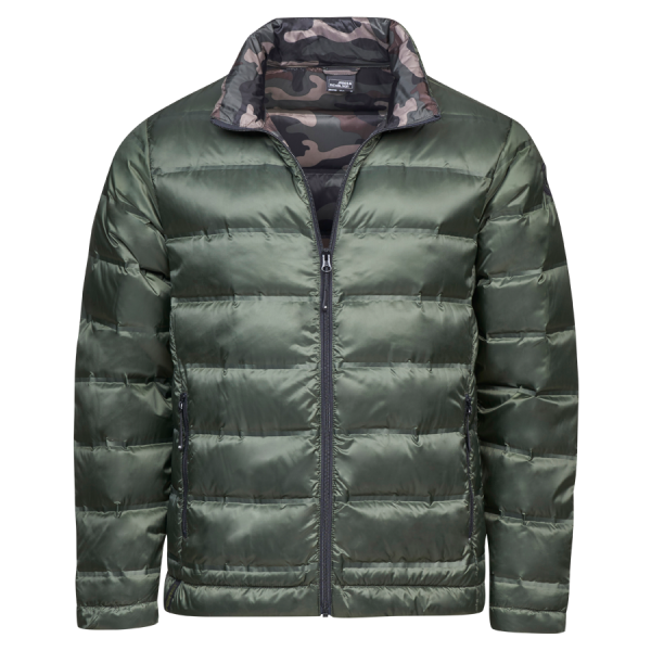 Giacca Crossover donna, colore oliva/nero