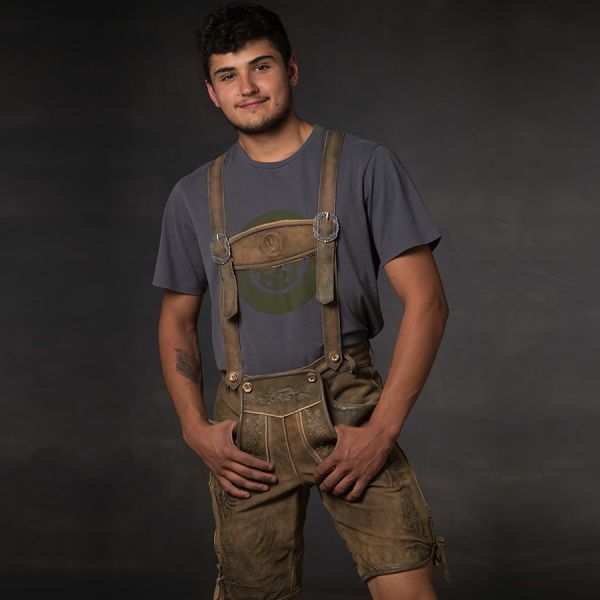Pantaloni in pelle da uomo FORST