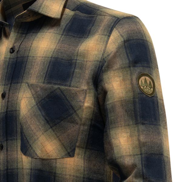 camicia uomo karo giallo/verde