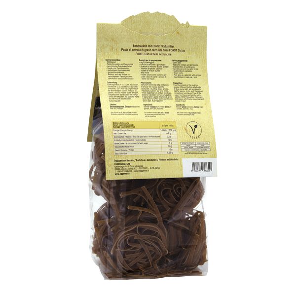 fettuccine alla birra Sixtus  310 gr.