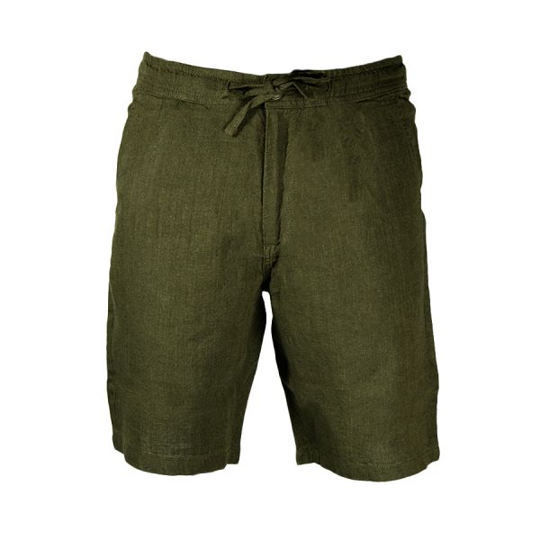 FORST Leinenhosen kurz grün