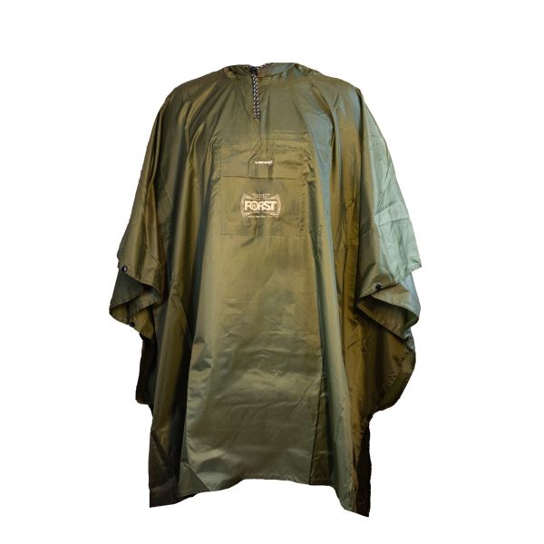 FORST Rain Poncho – Green Forest/Unisex