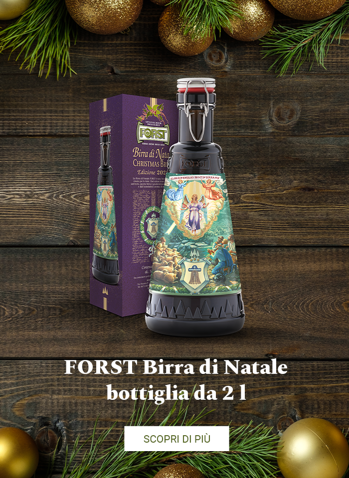 FORST Birra di Natale bottiglia da 2 l