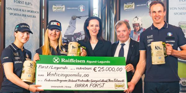 Birra FORST premia le migliori atlete e i migliori atleti FISI