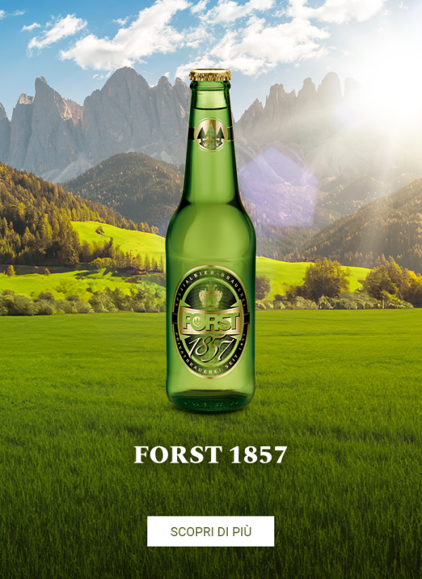 Birra FORST 1857 bottiglia