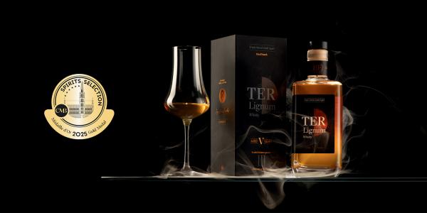 TER Lignum Whisky von der „Spirits Selection by Concours Mondial de Bruxelles 2025“ mit Gold ausgezeichnet