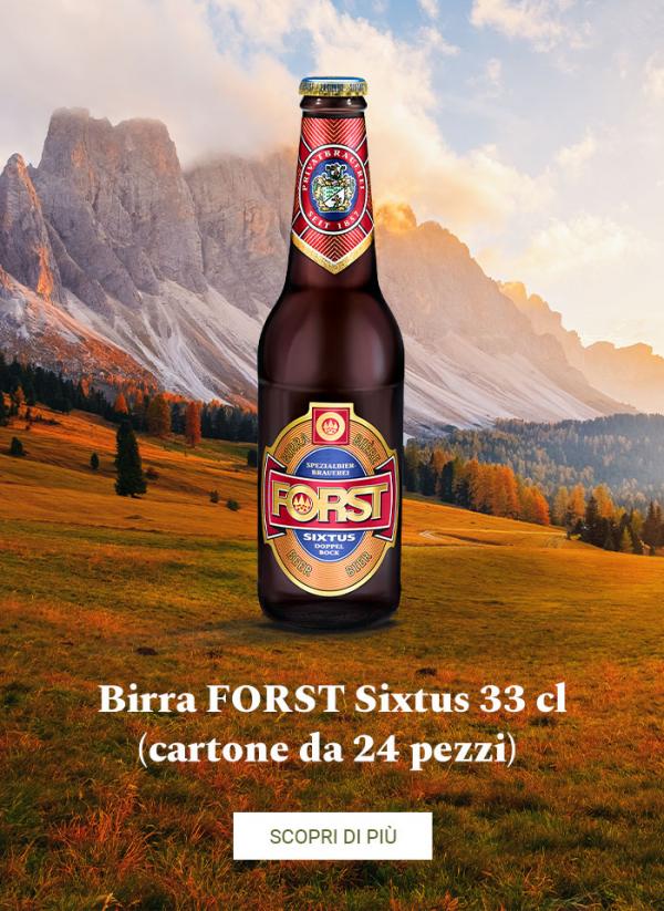 Birra FORST Sixtus bottiglia