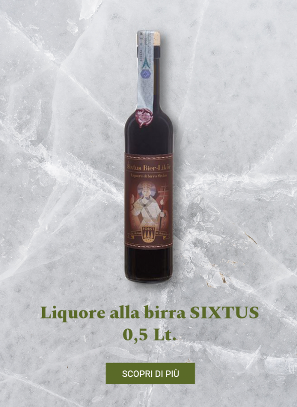 Liquore alla birra SIXTUS 0,5 Lt.