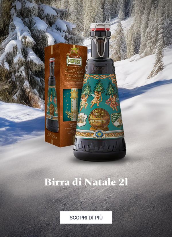 FORST Birra di Natale bottiglia da 2 l