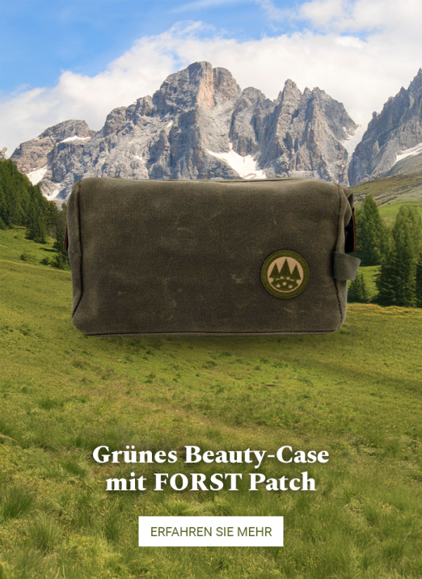 2506-Beauty case verde con patch Forst
